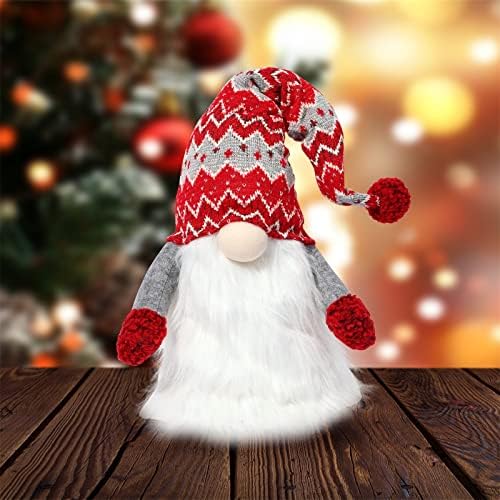 Коледа Коледа в цилиндър NEILSON Gnome, 27,5-Инчов Голям Коледен Коледа Орнамент Tomte Gnome, Коледа Topper, Коледна Украса Gnome,