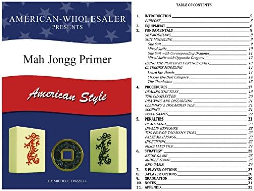 Комплект за американския mahjong Linda Li, Черна мека чанта с петна Пейсли, 166 Плочки Слонова кост, с Гравиран, 4 Универсална поставка