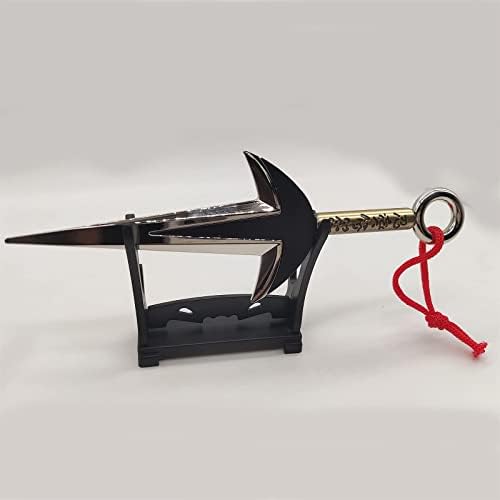 LKSMZ Какаши Намикадзе Минато Кунай Плашилото Cosplay Хвърляне на Нож Фигурка Играчки Модел Ключодържател Колекция Подарък 7,1 (Сребрист)