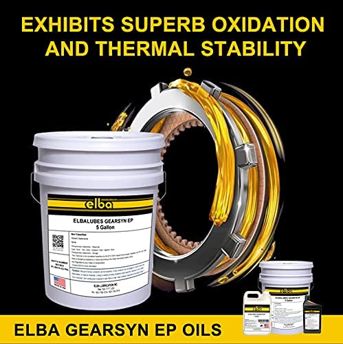 ELBALUBES Gear-SYN ЕП 320 | Синтетичен | Трансмисионно масло | течност | ISO 320. Сравнете с Chevron Meropa Shell Omala S2 G 320.