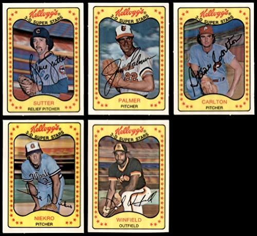 1981 Kelloggs Бейзболен комплект (Baseball Set) NM+