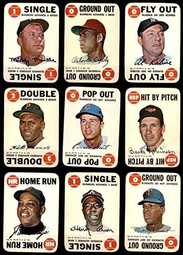 1968 Topps Игри бейзболен комплект 8 - NM / MT - Бейзболни комплекти