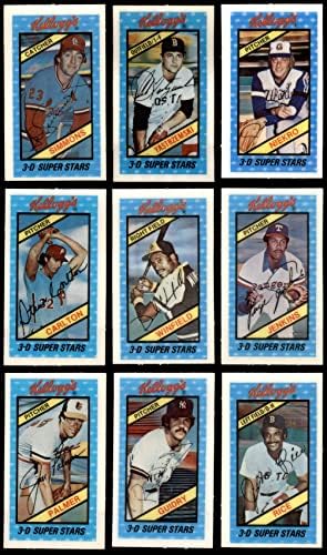 1980 Kelloggs Бейзболен комплект (Baseball Set) EX/MT+
