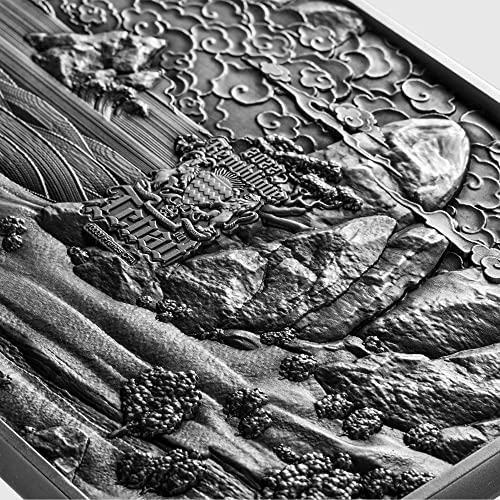 2022 DE Модерна Възпоменателна Монета PowerCoin Бял Тигър 2 Грама Сребърна Монета От 10 000 Франка на Чад 2022 Антични Гарнитури
