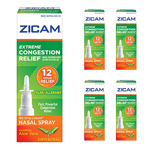 Течен гел за нос Zicam Extreme назална конгестия 0,50 грама (опаковка от 5 броя)