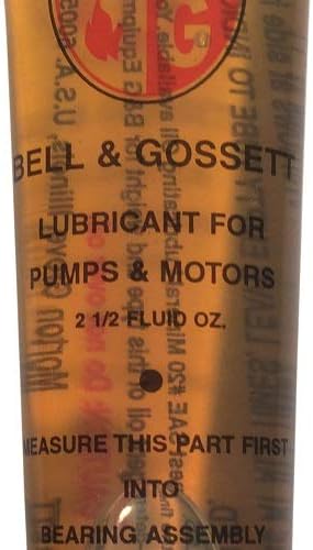 Смазочен материал Bell & Gossett Oil Tube L25201 за помпи и двигатели, 2,5 Грама