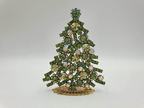 Светещо Коледно дърво (жълто), Луксозно украсата на елхата на рождественском плот