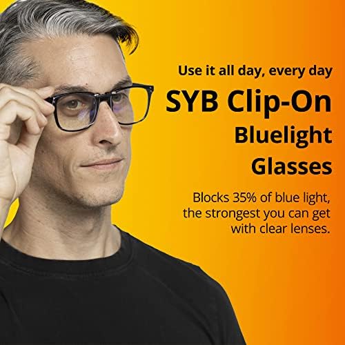 Защитете организма си От Синя светлина, Блокер Очила, Компютърни Очила, Срещу умората на очите/UV/Отблясъци, Очила с Синя светлина за жените и Мъжете