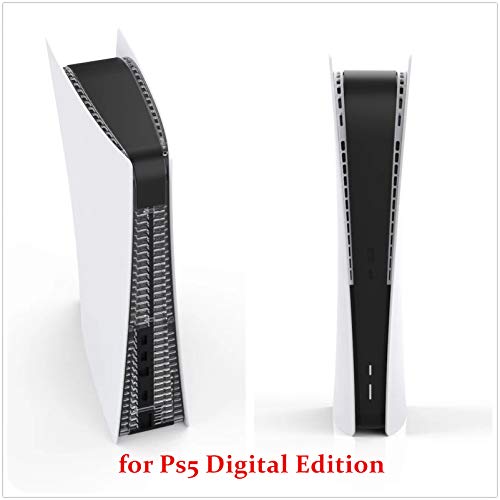 Прахоустойчив калъф за Ps5, Прахоустойчив калъф Прахозащитен мъничета USB Интерфейс Hdmi за конзолата Ps5 с 10 бр. Силиконови дръжки