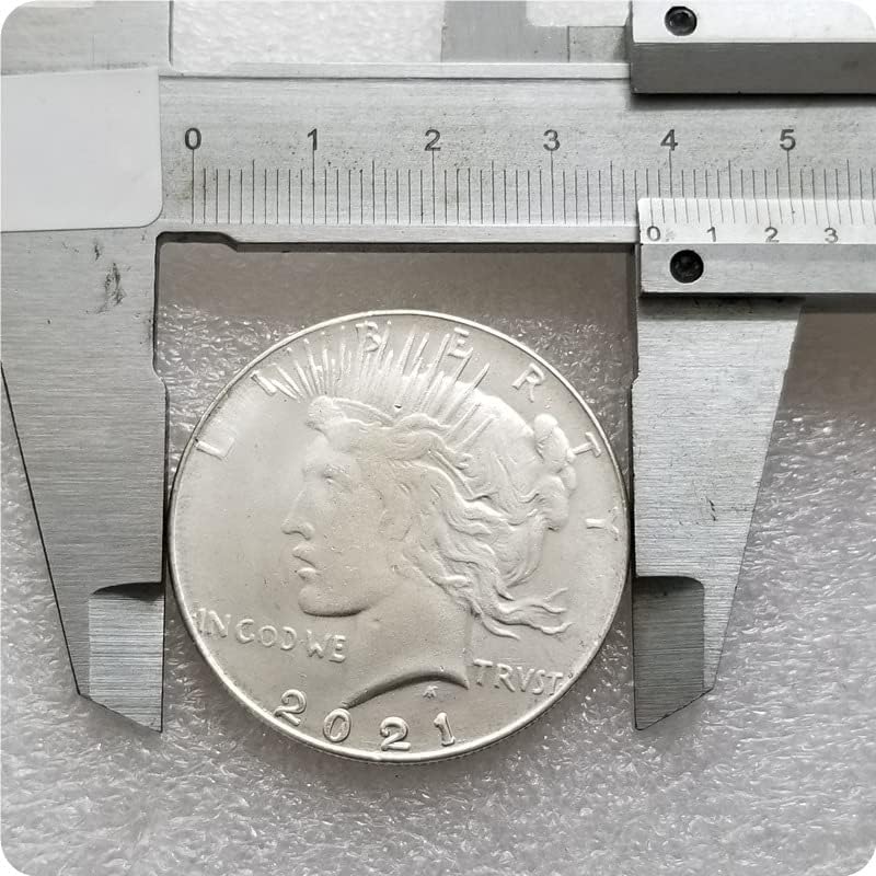 Американската Птицата Статуята на Свободата Сребърен Долар Възпоменателна Монета Месинг Антикварное Продукт Ръчно изработени