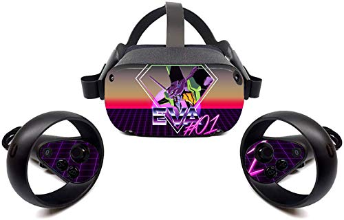 Стикер върху кожата слушалки Oculus Quest VR Популярната аниме Vinyl Стикер за слушалки и контролер от ok anh yeu