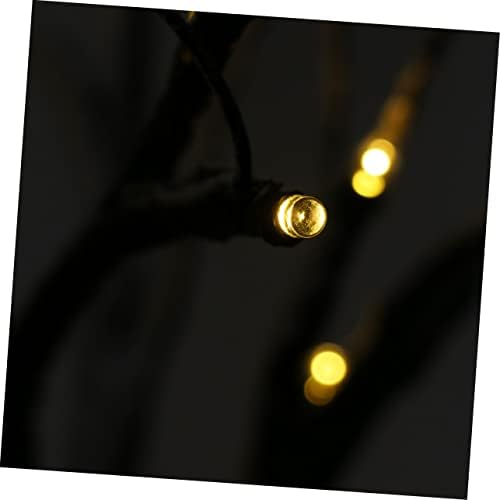 OSALADI 24 Светлините на Нощна Лампа Коледни Орнаменти, Без Нощен Сняг Дедууд Светодиоди Тенис на Коледа Батерия Подарък Спалня