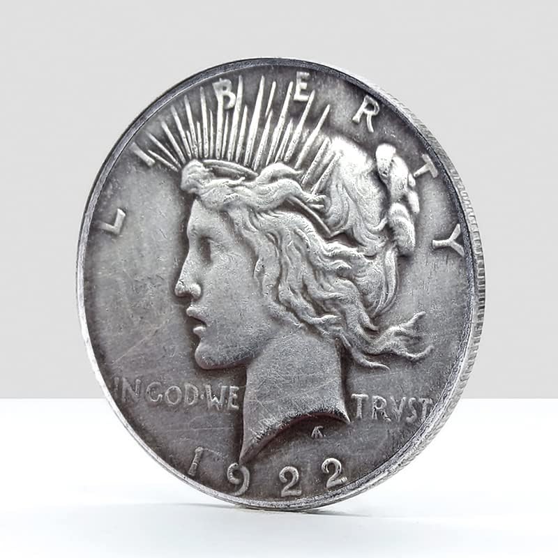 1922 Главата на Статуята на Свободата Медни монети Американски Монети в света Американски монети Колекция от Старинни занаяти и