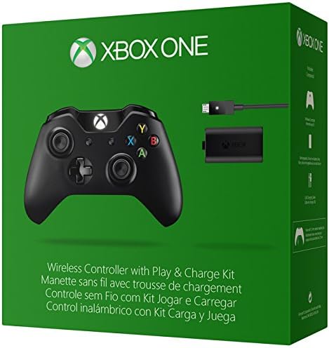 Безжичен контролер на Microsoft EX7-00002 с комплект за възпроизвеждане и зареждане - Xbox One
