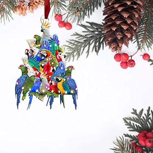 Празнична украса, Нажежен Пиле с шал на страната, Коледни Украси за улицата Акрилни Коледни украси-Празнична украса, нажежен Пиле