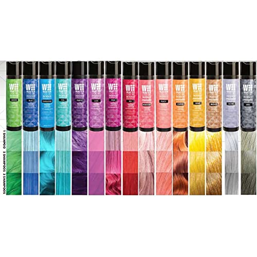 Шампоан без сулфати за нанасяне интензивен цвят Watercolors Color Intense, Поддържа и подобрява цвета на косата (наситено ЛИЛАВО)
