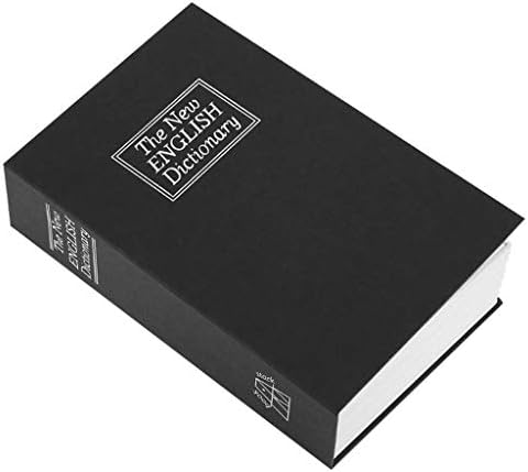 WSZJJ Креативната кутия за спестявания под формата английски речник безопасна книга, касичка за монети с ключ, кутии за спестяванията