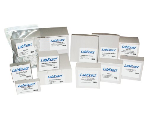 Стъклен филтър от микрофибър LabExact 1200033 клас 934AH, боросиликатное стъкло, без свързващо вещество, 1,5 микрона, 7,0 см (опаковка