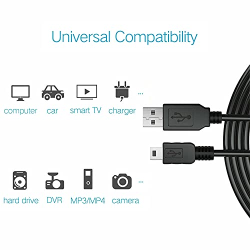 Кабел за синхронизация, Зарядно устройство Гай-Tech Mini USB Съвместим с контролера за движение на Sony Playstation Move