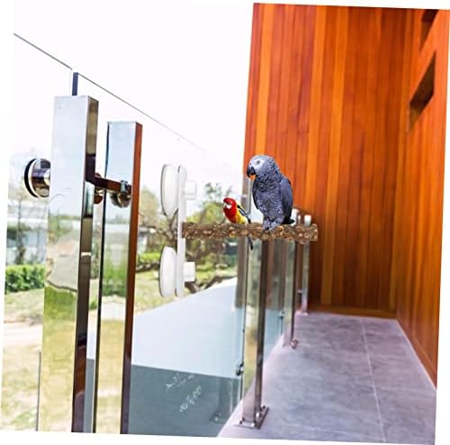 Ipetboom Прът-Греда Greys Повърхността Клони Папагали Прозорец Стойка за Клетка за птици Лапа за домашни любимци за Катерене с Играчки