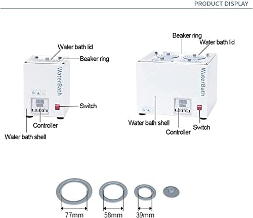 Цифров Термостатическая Водна баня ANSNAL, Лабораторно Оборудване за затопляне на вода с постоянна температура от 5 до 100 ° C, със стъпка 0,1 ° C, Функция за синхронизация