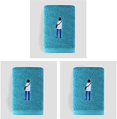 UXZDX CUJUX Кърпи от чист памук, 3 опаковки За измиване на лице в Домакинството на Женските и мъжките Тънки Абсорбиращи кърпи за