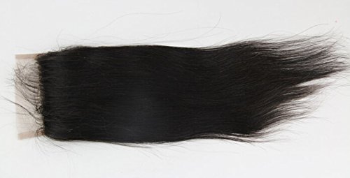 DaJun Hair 6A Лейси Обтегач 5 5 Избелени Възли Полипропиленови естествен косъм, Директно Естествен Цвят