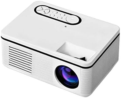 Преносим мини проектор led DROS 320x240 Пиксела резолюция 600 Лумена, Домашен мултимедиен плейър, Вграден високоговорител (Цвят: