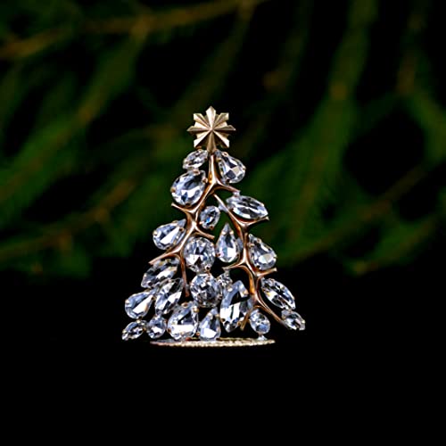 Блестяща Златна елха (прозрачен), Луксозно украсата на елхата на рождественском плот
