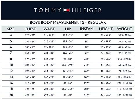 Оксфорд риза Tommy Hilfiger за момчета с дълъг ръкав, яка, копчета и нагрудным джоб, нормално кацане