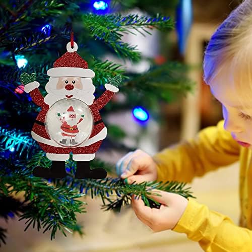 Коледна Елха с Висулка, Подходяща за Празника на Коледно Дърво, Камина Декорация на Дома Топка Коледни Светлини