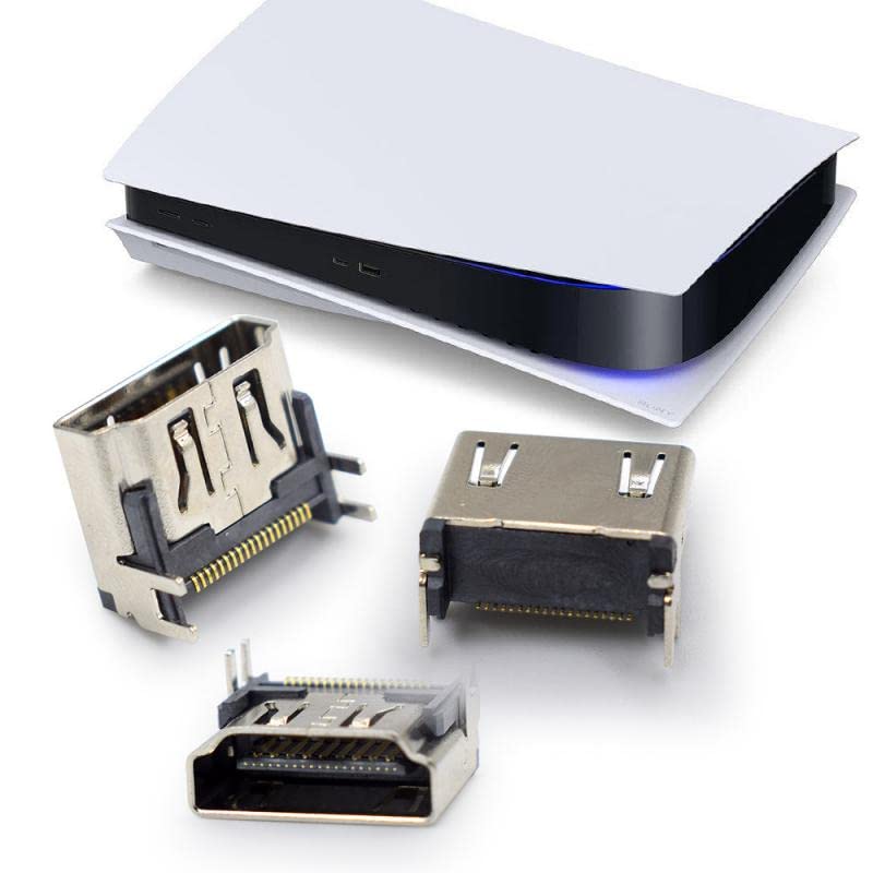 ИДЕАЛНА ЧАСТ 5 Pack на OEM HDMI Порт Конектор Подмяна на Гнездото за Sony PlayStation 5 PS5 САЩ