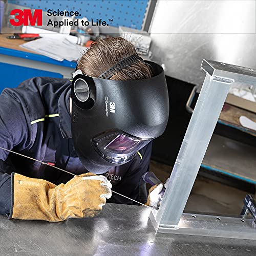 Заваряване каска 3М Speedglas G5-02, Заваряване шлем с автоматично затъмняване, Отговаря на стандартите на ISO 16321 TIG +, състоянието