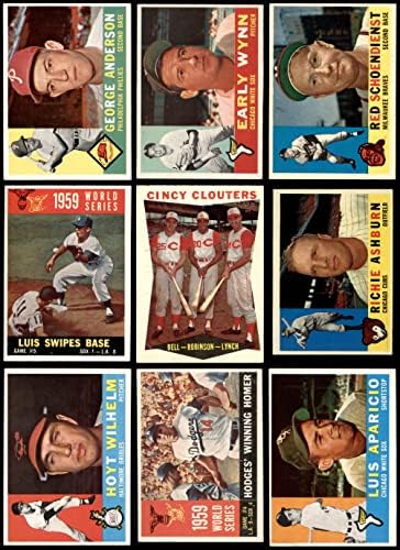 1960 Topps Бейзболен Почти пълен комплект (Baseball Set) EX/MT