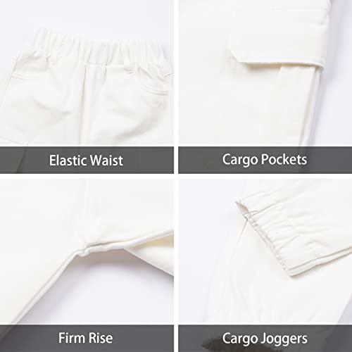 Панталони-карго за момчета LittleSpring с Еластична лента и обръч
