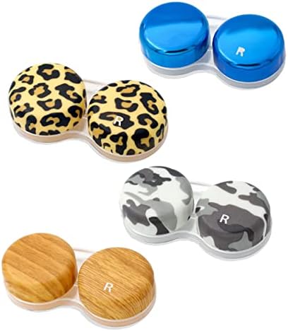 Носене на контактни лещи SPORTS WORLD VISION OptiCool с четири различни дизайнами, Красиви Калъфи за съхранение при пътуване с винт