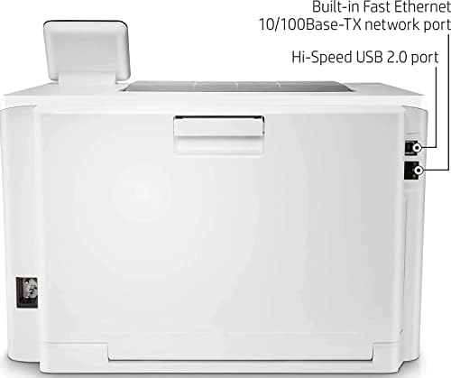 Однофункциональный безжичен лазерен принтер HP Color Laserjet Pro M255dw, само за бял печат - Цветен сензорен екран от 2,7 инча,