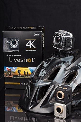 Екшън-камера LiveShot 4k с Водоустойчив Противоударным Корпус и Инструменти Принадлежности