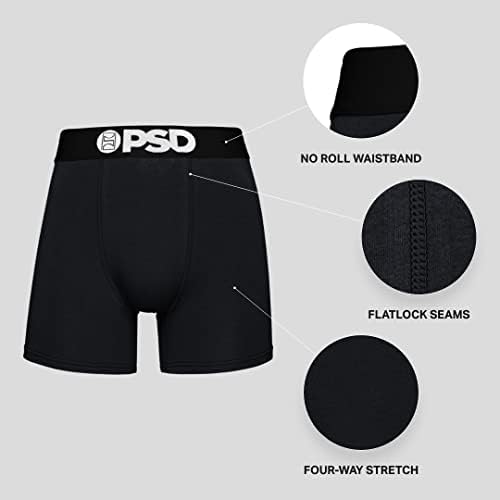 Мъжки слипове-боксерки средна дължина на PSD - Дышащее и поддържащо мъжко бельо от влагоотводящей тъкан