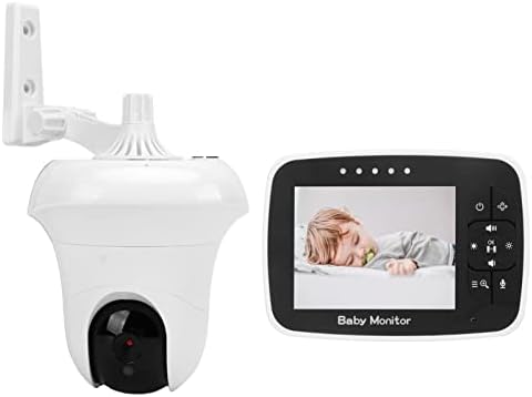 Следи бебето, 3,5-Инчов Детски Видеомонитор с Определянето на температурата, 2-Лентов Детска Камера за Сигурност с вътрешна Връзка,