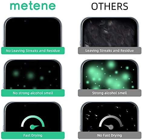 Кърпички за почистване на лещи Metene ＆ Кърпички за почистване от микрофибър Metene