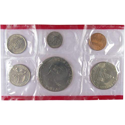Набор от Монетния двор на САЩ през 1975 г. В Оригиналната Правителствена опаковка, Без да се прибягва OGP Коллекционный Предмет