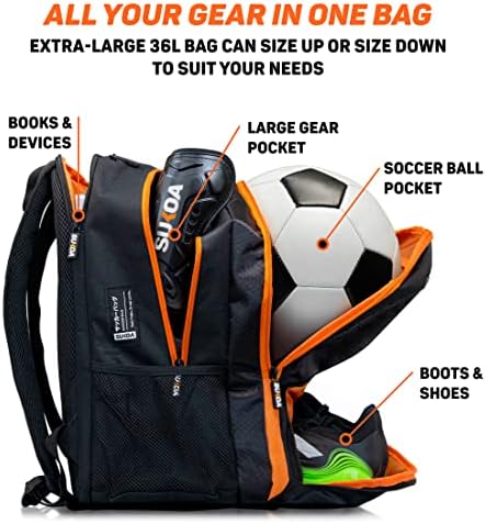 Футболна чанта - Футболен раница С Притежателя на топката и на Кабинета за Бодли - Волейбол Футбол Баскетбол Чанта за Спортни артикули