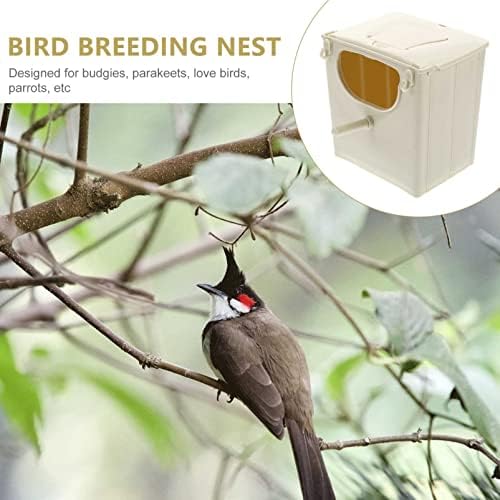 Ipetboom Кутии За Развъждане на Птици, 2 елемента Подвесное bird ' s Nest Птичья Клетка Птица Къщичка Кутия За Отглеждане на Птици
