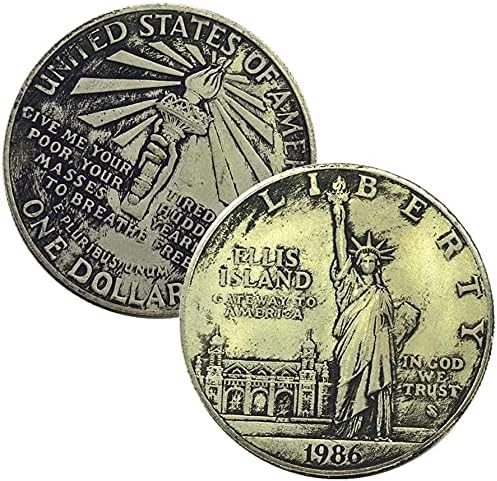 Антикварни Копия на Монети Събиране на Занаятите Възпоменателни монети със сребърно покритие Възпоменателни монети от Много страни