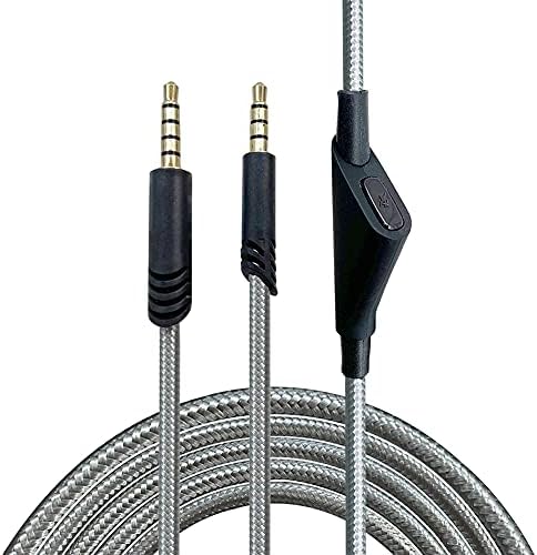 Преносимото Вграден кабел за Изключване на звука Meijunter, който е Съвместим с игри слушалки Astro A10 A40 A30 A50/PS4/Xbox One/Switch