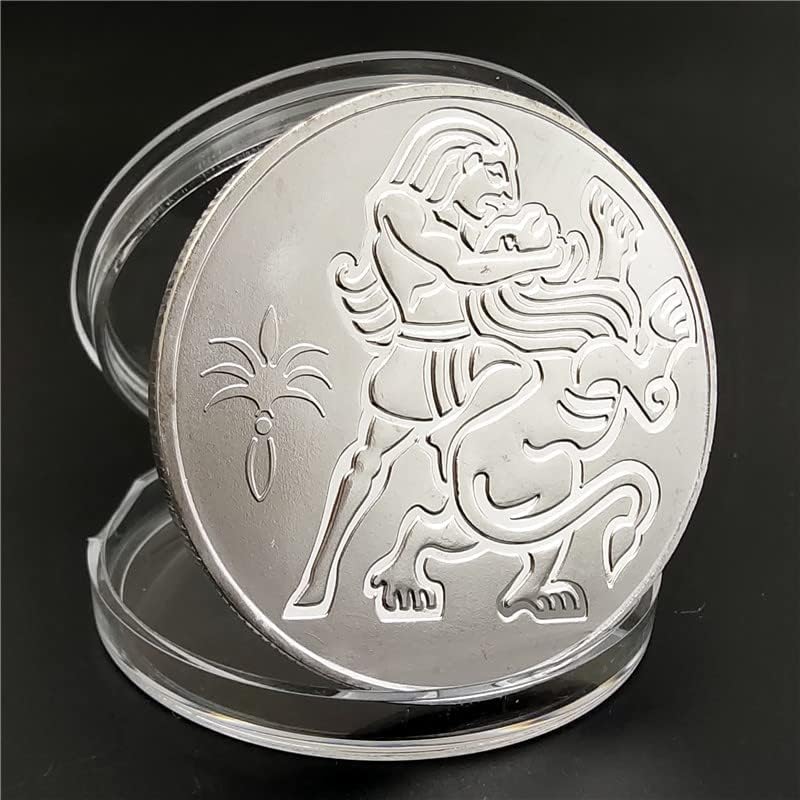 Израелски Лъв Сребърна Възпоменателна Монета Стои Лъв Сребърни Монети С Колекционерска Стойност