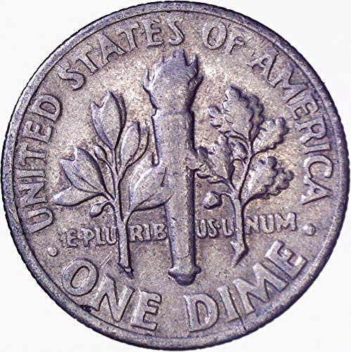 1968 Десятицентовик Рузвелт 10 цента е Много Добър