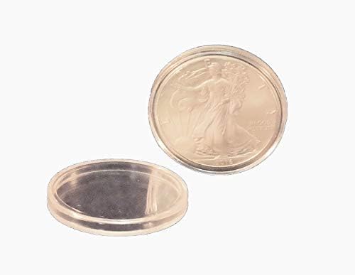 Капсули монети охрана-къща 50 40 мм Воздухонепроницаемые за Американската Сребърни монети на Свободата на Орел